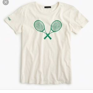 JCrew tennis T-shirt